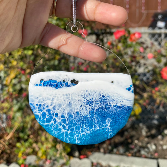 Beach themed Acrylic Ornament