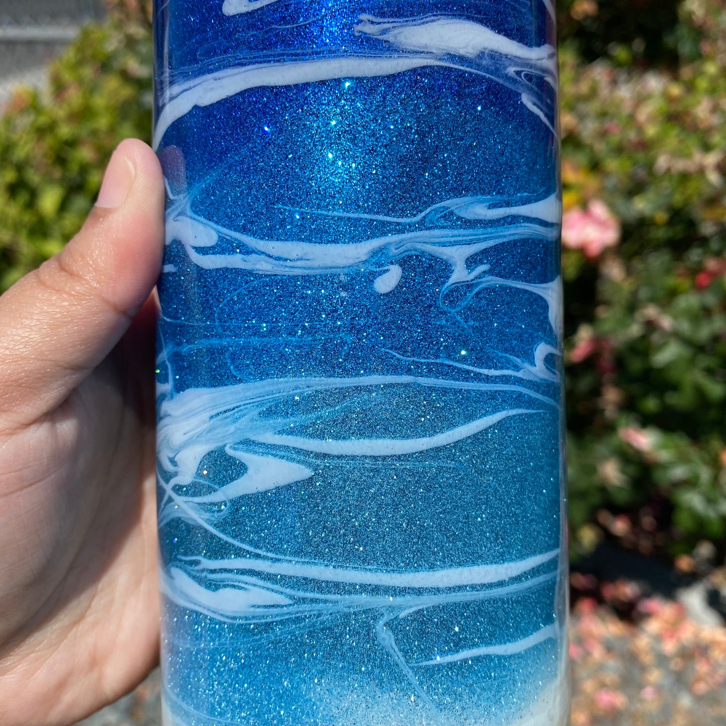 Beach Themed Stainless Steel Tumbler