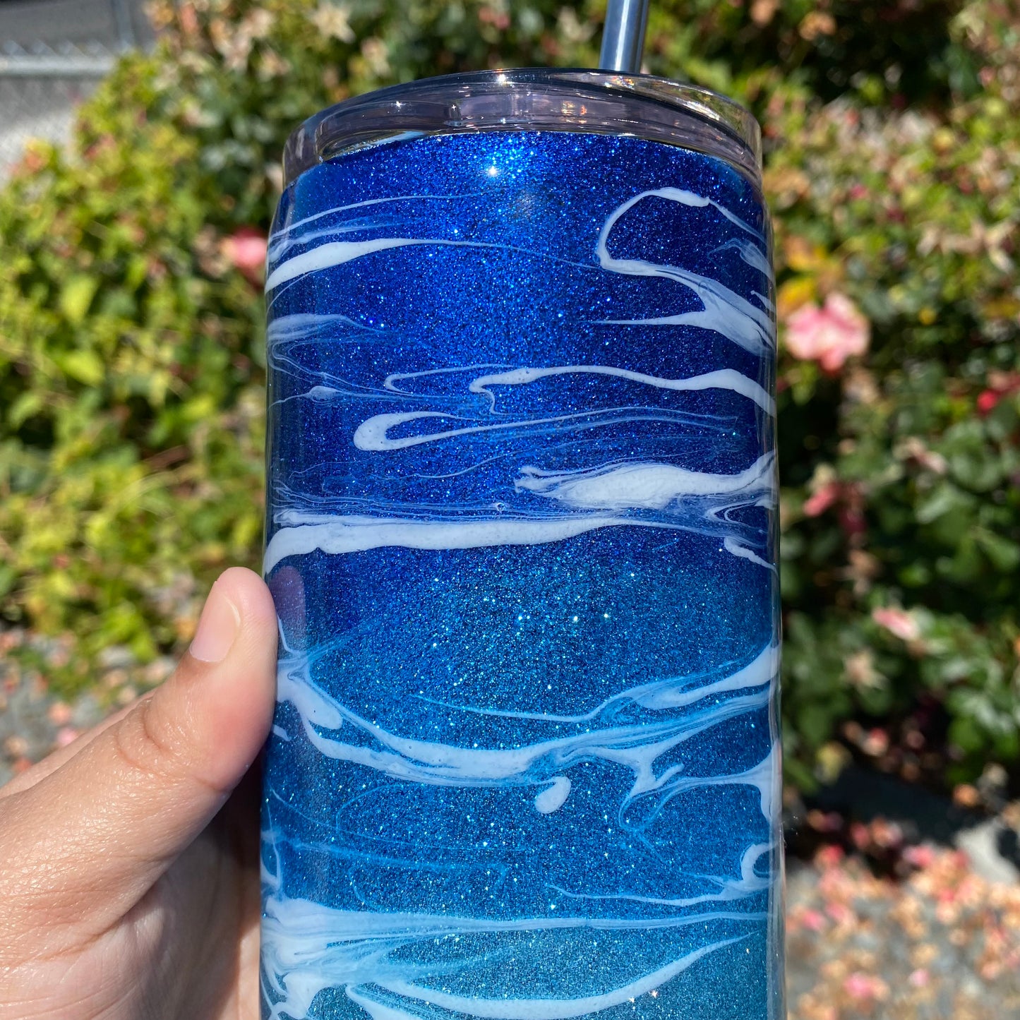 Beach Themed Stainless Steel Tumbler