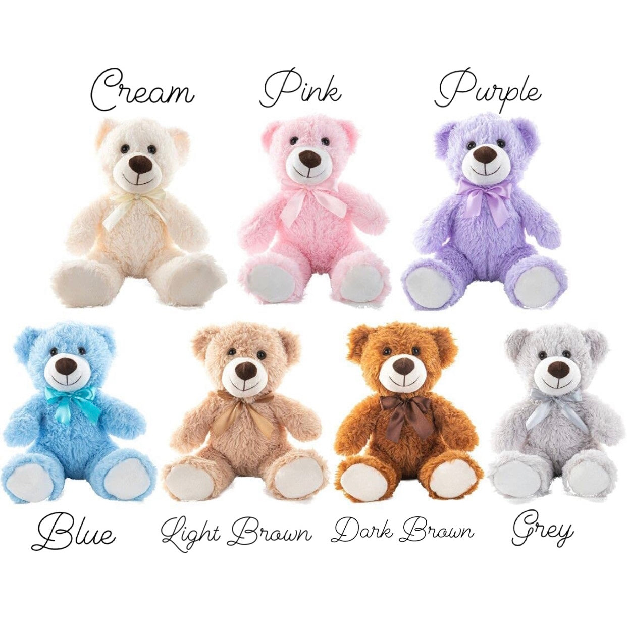 Personalized Teddy Bear with name and birth year