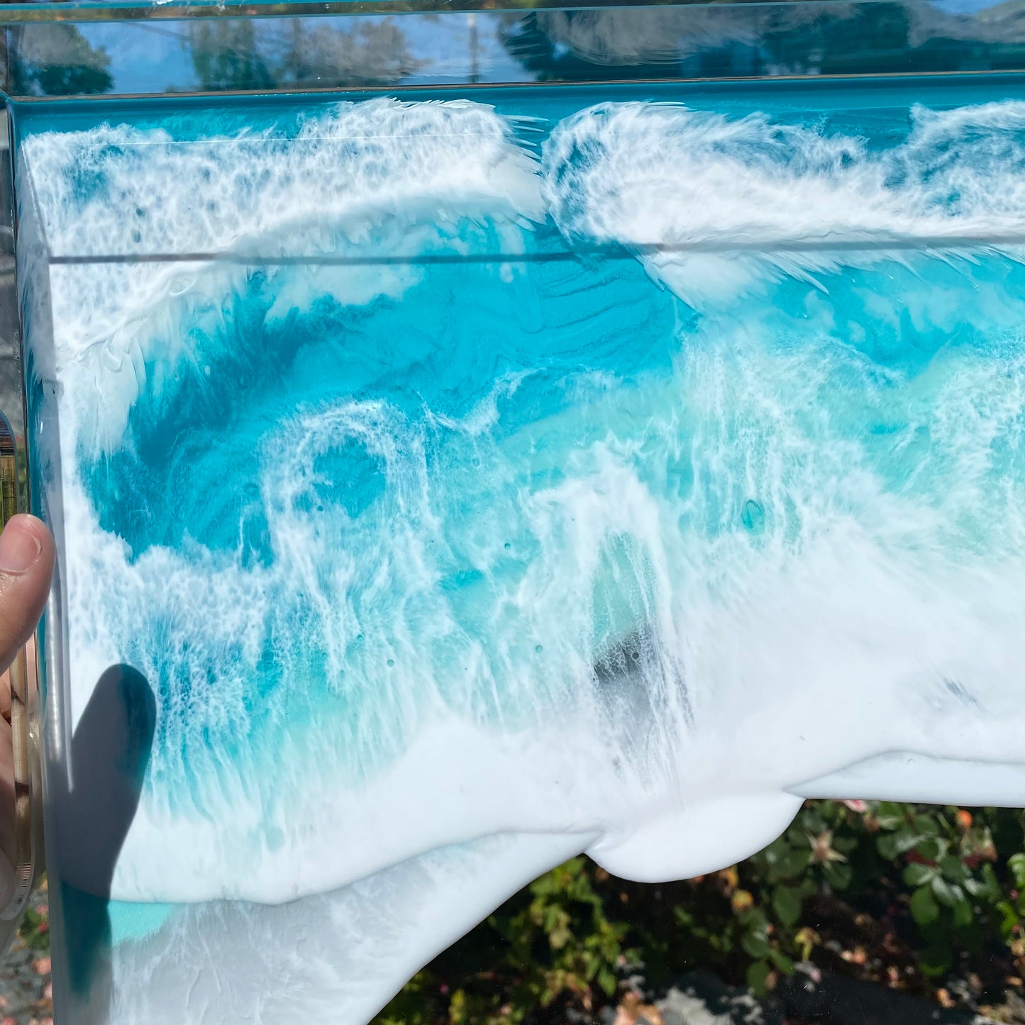 Beach Themed Clear Tray