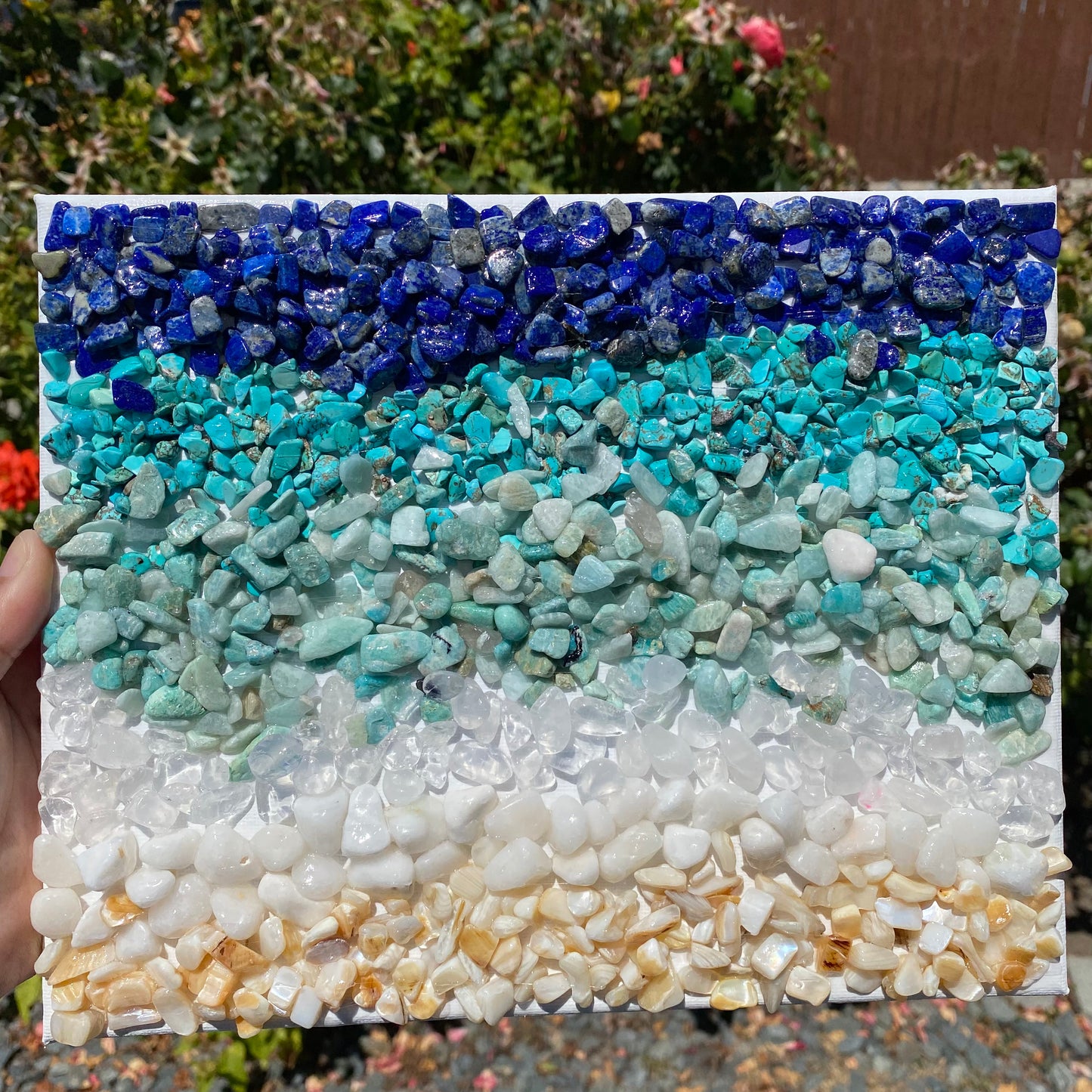 Beach Themed Stone Wall Art