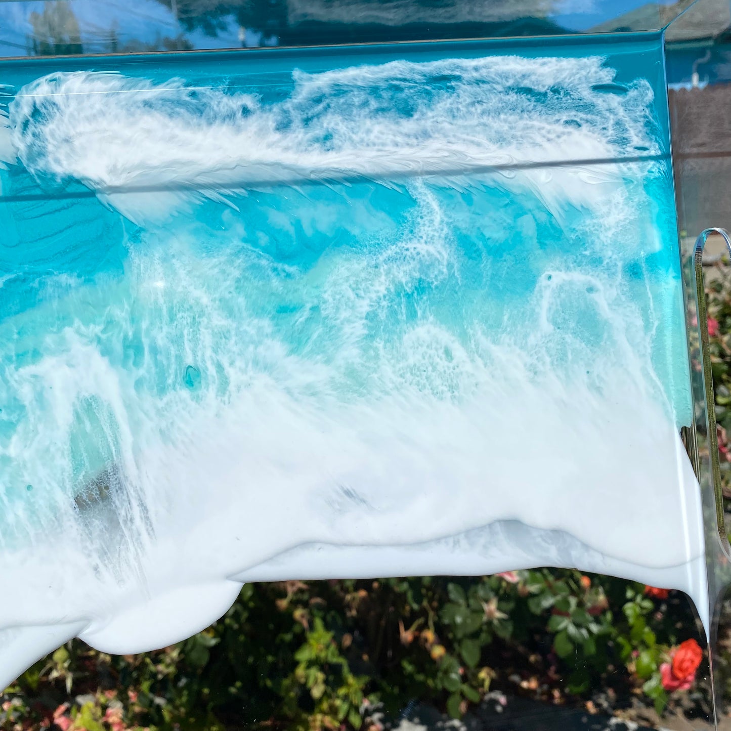 Beach Themed Clear Tray